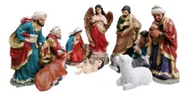 Comprar Nacimientos Navideños, 30 Cm, 11 Piezas, Resina Fina