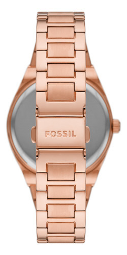 Reloj Para Mujer Scarlette ES5258 De acero inoxidable En Color Rosa Fossil