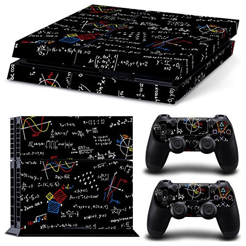 Fottcz - Funda De Vinilo Adhesivo Para Consola Ps4 Y 2 Cont.