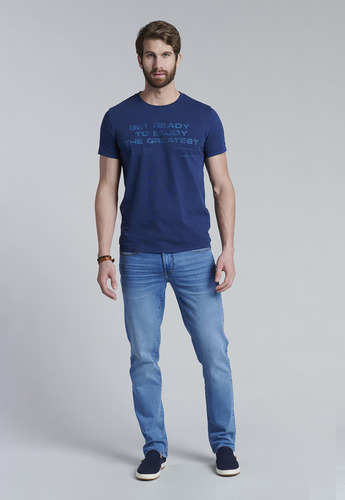 Polera Montana Azul Ss2025 Ferouch