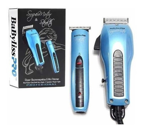 Babyliss Cortadora Super Motor + Patillera Stealth Local