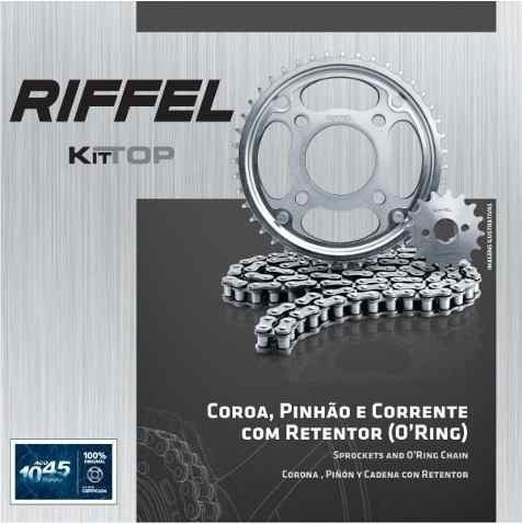Kit Transmicion Yamaha Fz 16 Riffel Premium Con Orring