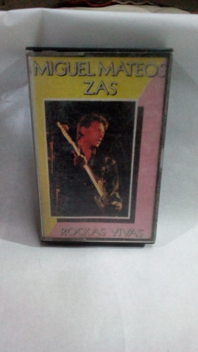 Cassette De Miguel Mateos Zas -- Rockas Vivas  Tal Fotos 