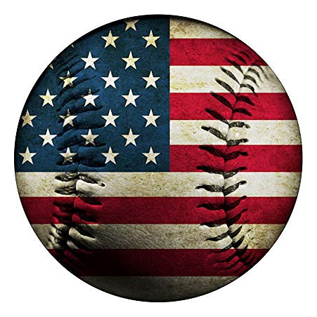 Pop Socket, Diseño De Béisbol Con Bandera Estadounidense, Ee