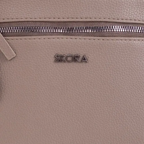 Cartera Bandolera Skora Cuero Pu Elegante Dama 100% Original