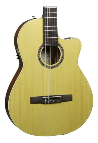 Violão Godin Eletro-acústico Arena Cw Qit Lapatrie 042661 Cor Natural Orientação da mão Destro
