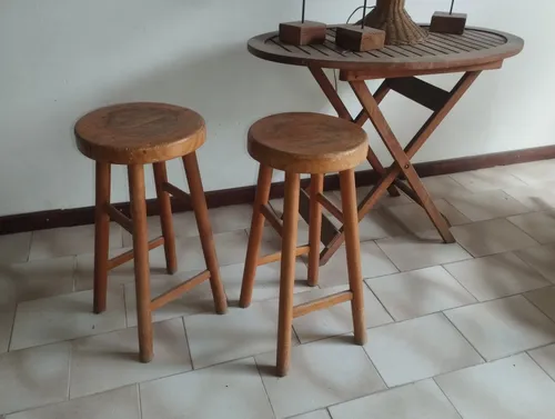 Banquitos De Madera (Usado)