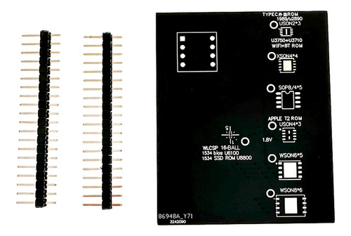 Modificación Del Número De Serie Del Chip T2 Bios R Para Man