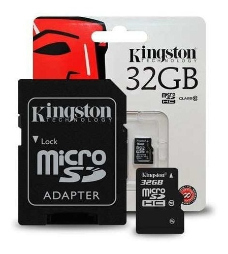 Memoria Micro Sd 32gb Kingston Clase 10 Fullhd Microcentro