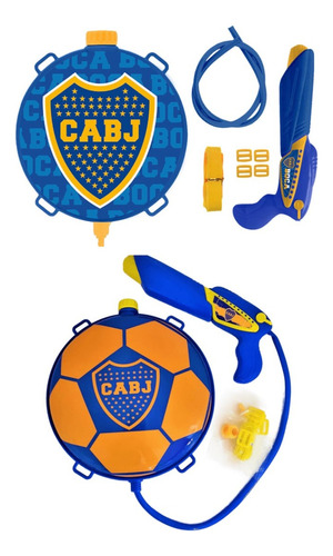 Mochila De Agua Con Pistola - Boca Juniors