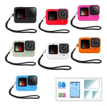 Comprar Case Silicona Gopro Hero 9 + Kit Protectores De Pantalla