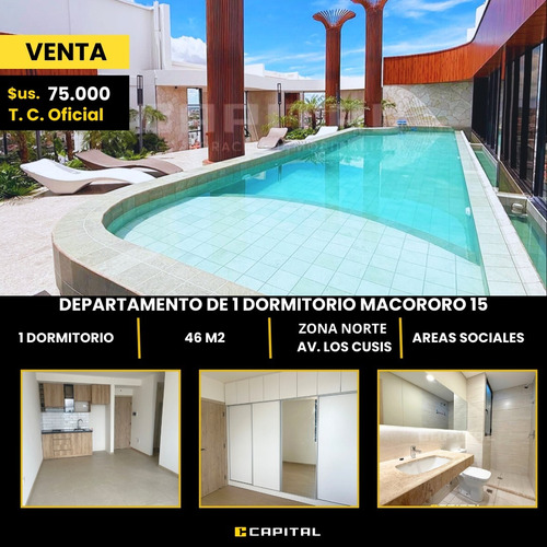 Departamento De 1 Dormitorio En Venta En Macororo 15