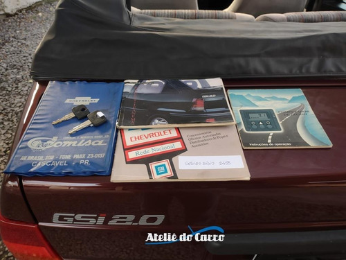 Imagem 25 de 25 de Kadett Gsi 2.0 Conversível 1993 Original. Ateliê Do Carro