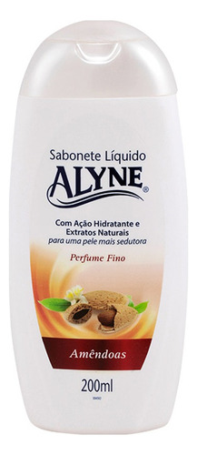 Sabonete Líquido Alyne Com Amêndoas 200ml