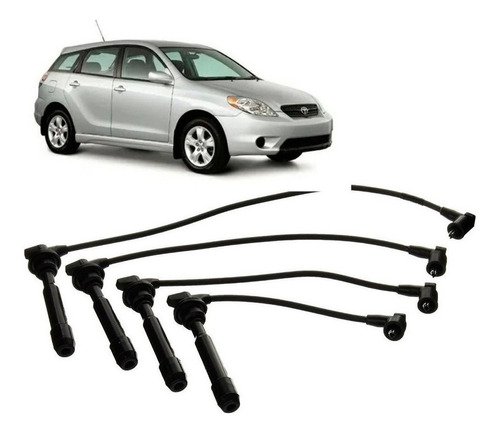 Juego Cables Bujias Para  Toyota Matrix 1.6 Dohc 2002 2007