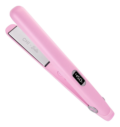 Chi X Barbie 1 Inch Titanium Hairstyling Iron - Rosa