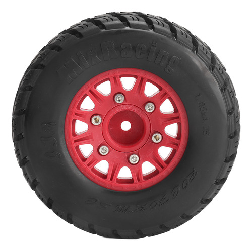Neumáticos Para Camiones Rc Short Course, Color Rojo, 113 Mm