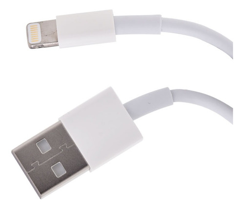 Cable usb 2.0 1m Foxconn blanco con entrada USB salida Conector de 8 pines