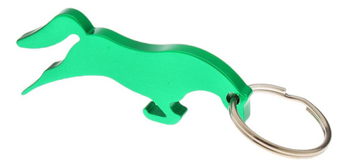 Stylish Horse Pattern Bottle Opener Keychain Bag Green