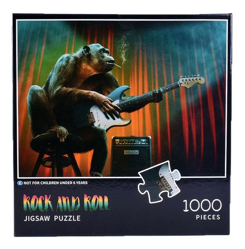 Puzzle Rock And Roll Rompecabezas X 1000 Piezas Tm1 A023 Ttm