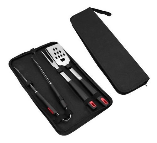 Estuche Portátil Con Utensilios Para Bbq