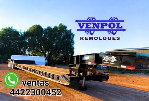 Lowboy Cuello Desmontable 3.05 Carga De Exceso Dimensiones
