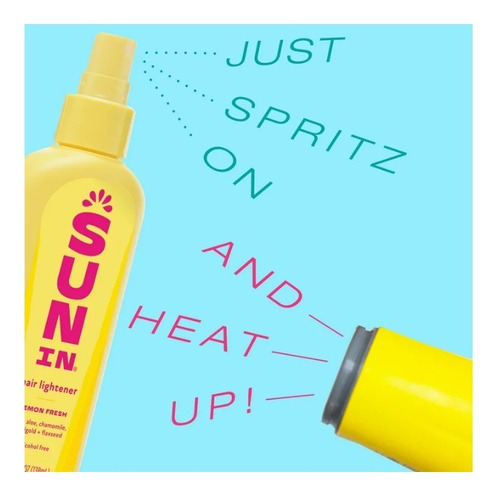 Sun In Hair Lightener Lemon Fresh (2piezas)
