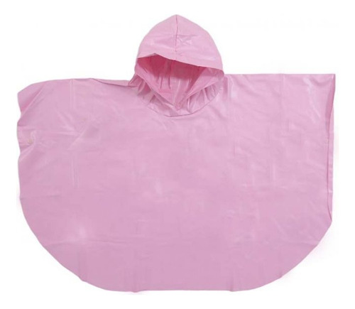 Capa De Lluvia Plavinil Liso Impermeable 2-12 Child