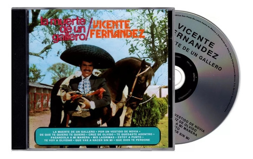 Vicente Fernandez - La Muerte De Un Gallero - Disco Cd Versión del álbum Estándar