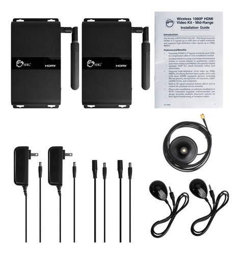 Siig Kit Extensor Hdmi Inalambrico Con Transmisor Y Receptor