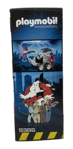 Playmobil Spengler Y Auto Con Jaula Ghostbusters