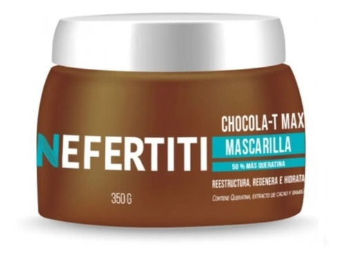 Tratamiento  De Chocolate Max 350g Nefertiti Para Cabello 