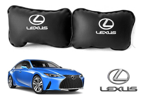 Par Cojines Asiento Emblema Lexus Is 2022 2023 2024 