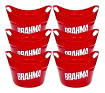 Comprar 6 Fraperas Hielera Balde Hielo Plastica Bares Resto Brahma