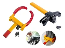 Comprar Pack Traba Volante Antirrobo Tranca Volante Traba Rueda Auto