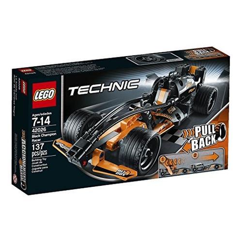 Kit De Lego Technic 42026 Negro Campeón Racer Modelo