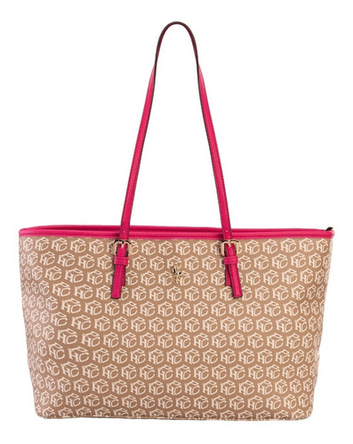 Imagen 1 de 8 de Bolsa Tote Hpc Polo Grabado De Iniciales De La Marca