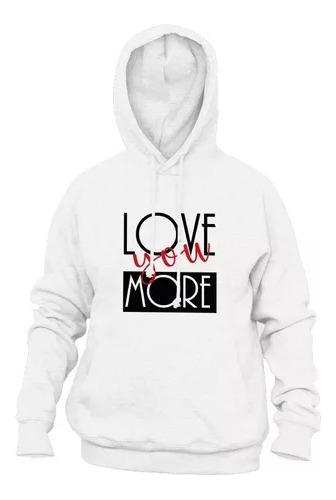 Buzo Canguro 14 Febrero San Valentin Hoodie Love Infantil