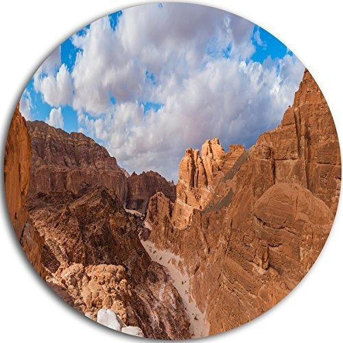 Designart White Canyon At South Sinai Egypt Landscape Metal 