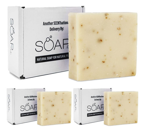 Soap Club Juego De Jabón De Barra Natural Para Hombres Y M.