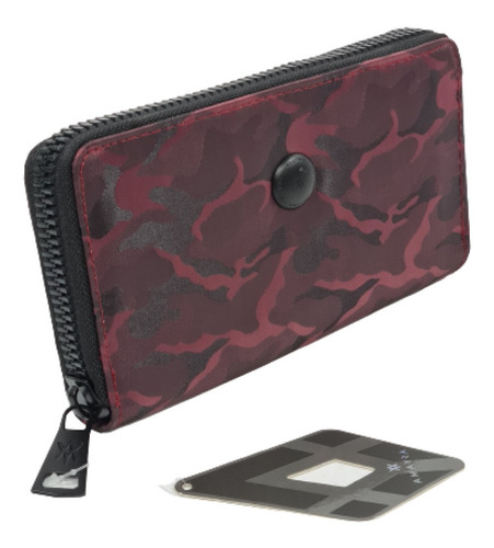 Billetera Fichero Mujer Amayra Camuflada Moderna Moda 41