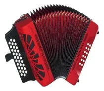 Comprar Acordeón Hohner Compadre A4864  Diatónico Sib Rojo Funda Pro