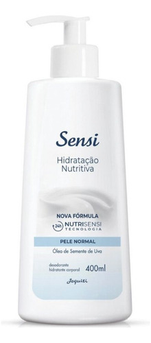 Hidratante Corp. Sensi Hidratação Nutritiva  400ml Jequiti