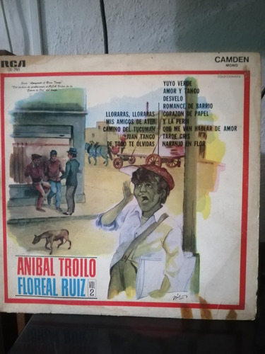 Disco De Vinilo Anibal Troilo / Floreal Ruiz Vol. 2 (22)