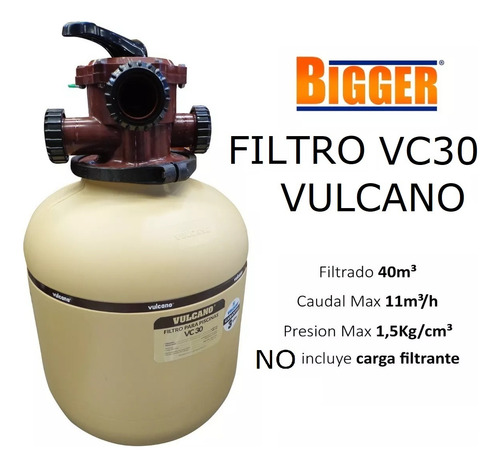 Filtro Combo Para Piscina Pileta 40.000 Lts + Bomba 1/2 Hp