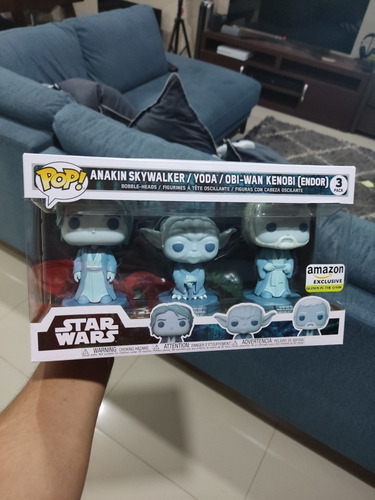 Funko Star Wars Anakin, Yoda, Obi Wan Glow