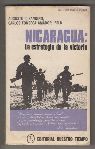 1980 Revolucion Sandinista Nicaragua Estrategia De Victoria