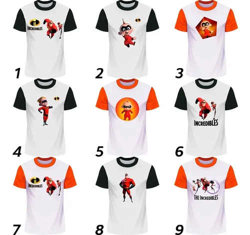Franelas de los increibles new arrivals