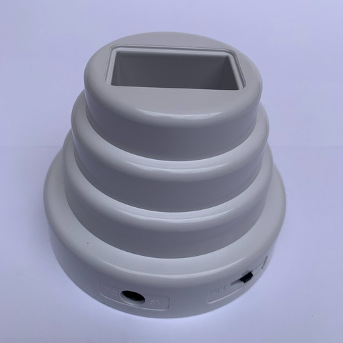 Imagen 5 de 6 de Velador Símil Neón, Lady Pía, Arco Iris Con Base (usb Pila)