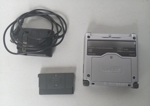 Game Boy Advance Sp Con Carcasa Metroid Y Pantalla Ips (Usado)